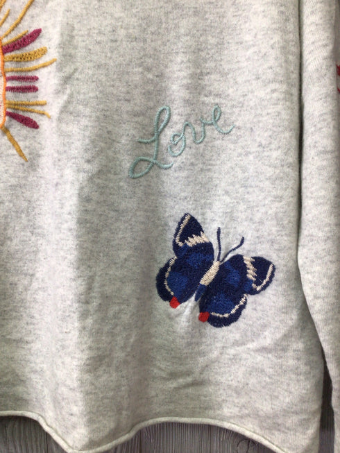 Johnny Was Cashmere Sweater Size Large